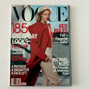Vogue magazine August 1999 - Carolyn Murphy